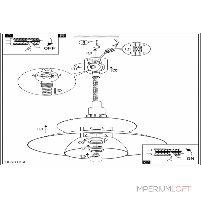 Подвесной светильник Eglo Brenda 31666 Подвесной светильник Eglo Brenda 31666