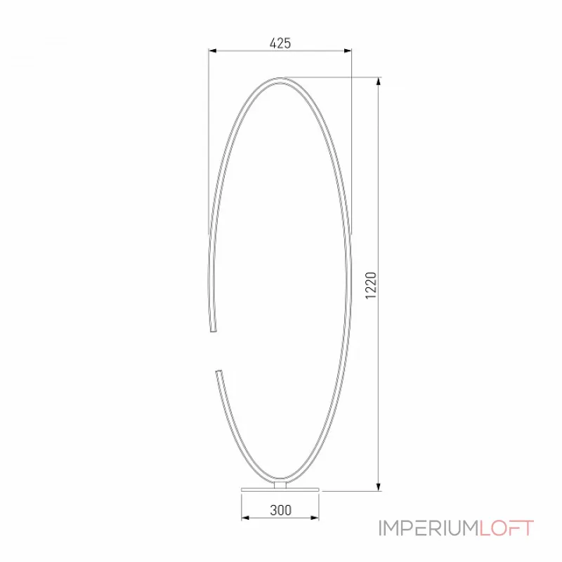 Торшер Eurosvet Gap 80415/1 сатин-никель 65W от ImperiumLoft Торшер Eurosvet Gap 80415/1 сатин-никель 65W от ImperiumLoft