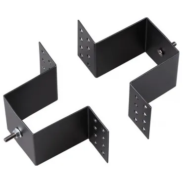 Скоба для встраивания трека Novotech Kit 135027 Цвет арматуры черный Скоба для встраивания трека Novotech Kit 135027 Цвет арматуры черный