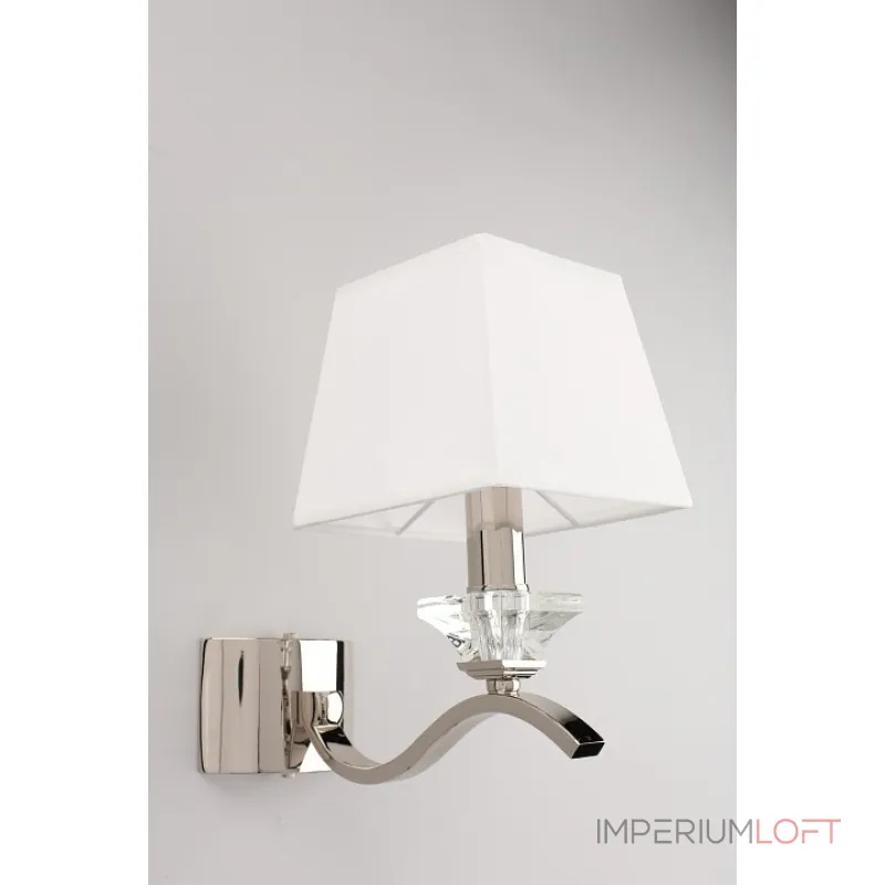 Бра Aployt Emilia APL.723.01.01 Цвет арматуры никель Цвет плафонов белый от ImperiumLoft