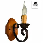 Бра Arte Lamp Taverna A9520AP-1BR Цвет арматуры коричневый Цвет плафонов прозрачный от ImperiumLoft