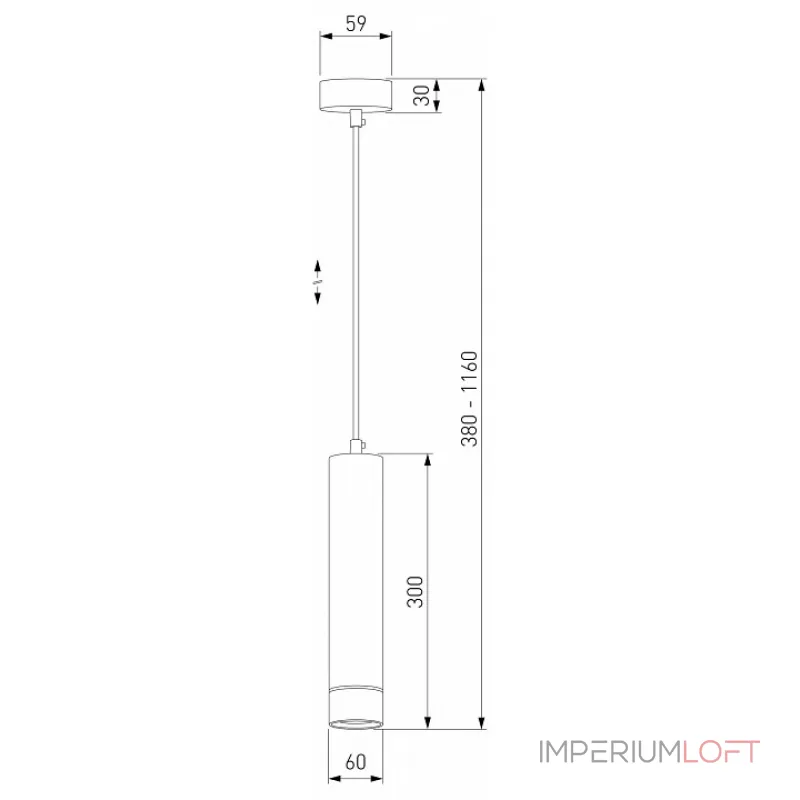 Подвесной светильник DLN107 GU10