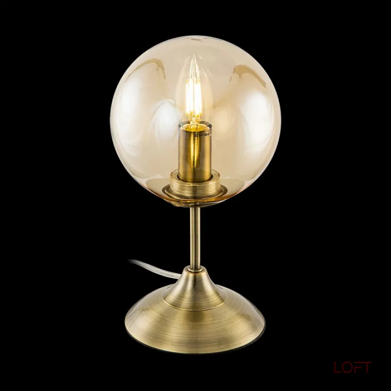 Настольная лампа декоративная Citilux Томми CL102813 Цвет арматуры бронза Цвет плафонов кремовый от ImperiumLoft