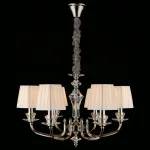 Подвесная люстра Aployt Jula APL.707.03.06 Цвет арматуры хром Цвет плафонов белый от ImperiumLoft