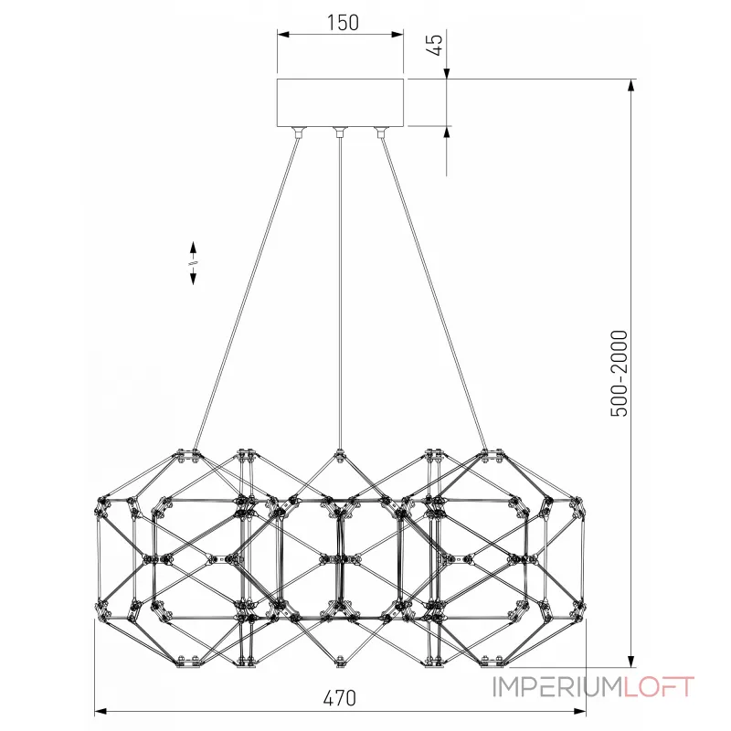 Подвесная люстра 90369/5