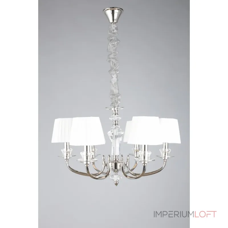 Подвесная люстра Aployt Jula APL.707.03.06 Цвет арматуры хром Цвет плафонов белый от ImperiumLoft Подвесная люстра Aployt Jula APL.707.03.06 Цвет арматуры хром Цвет плафонов белый от ImperiumLoft