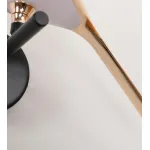 08446-1,33 Бра Арси черный/золото w21 h18 Led 10W (4000K) от ImperiumLoft