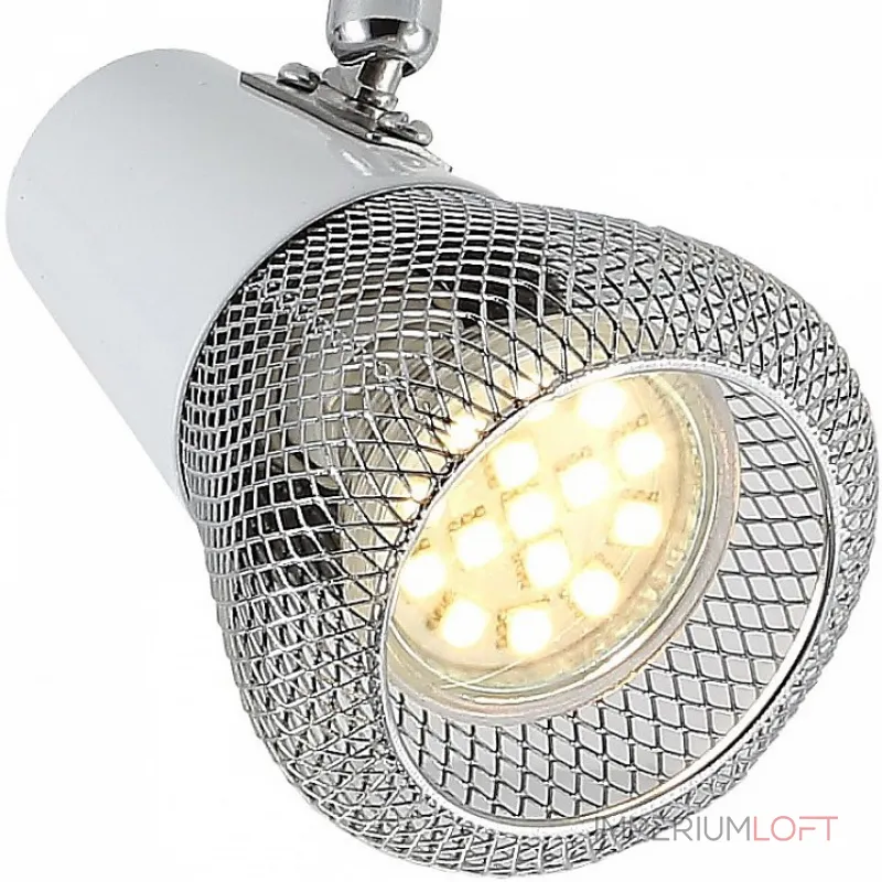 Спот Arte Lamp 9268 A9268PL-4WH Цвет арматуры хром Цвет плафонов хром от ImperiumLoft Спот Arte Lamp 9268 A9268PL-4WH Цвет арматуры хром Цвет плафонов хром от ImperiumLoft