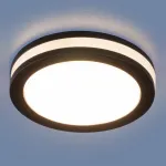 Встраиваемый светильник Elektrostandard DSKR80 a049707 Цвет плафонов белый Цвет арматуры черный от ImperiumLoft