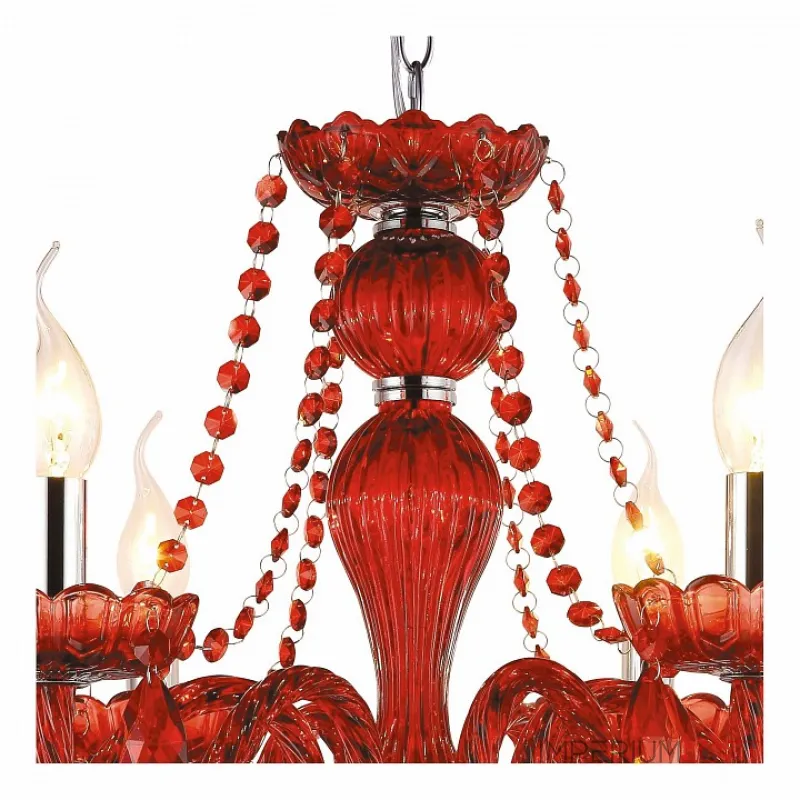 Подвесная люстра Arte Lamp Teatro A3964LM-6RD Подвесная люстра Arte Lamp Teatro A3964LM-6RD