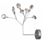 Бра ST-Luce Riccardo SL411.111.09 Цвет арматуры серебро Цвет плафонов серый от ImperiumLoft