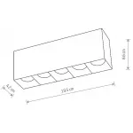 Накладной светильник Nowodvorski Midi Led 10055 от ImperiumLoft