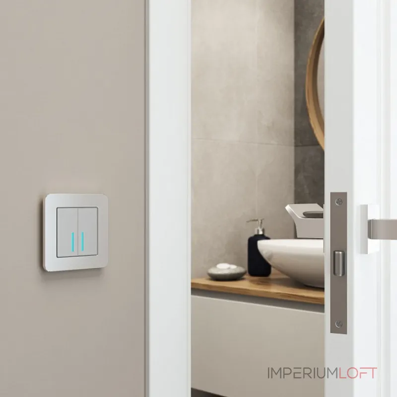 Рамка на 1 пост Werkel Platinum алюминий W0012606 от ImperiumLoft