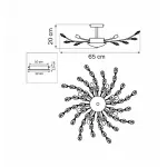 Потолочная люстра Lightstar Isabelle 791184 