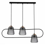 Подвесной светильник Indigo Astratto 11016/3P Black от ImperiumLoft
