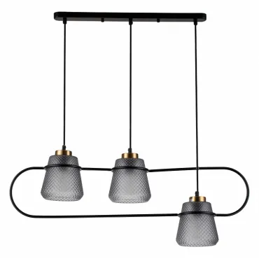 Подвесной светильник Indigo Astratto 11016/3P Black Подвесной светильник Indigo Astratto 11016/3P Black