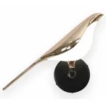 08446-1,33 Бра Арси черный/золото w21 h18 Led 10W (4000K) от ImperiumLoft