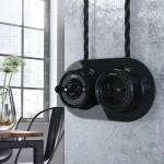 Рамка на 2 поста Werkel черный W0025108 от ImperiumLoft
