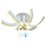 Потолочная люстра Ambrella Double 9 FL146 Цвет арматуры белый Цвет плафонов белый от ImperiumLoft