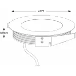 Встраиваемый в дорогу светильник Deko-Light Flat I RGB 100116 Цвет арматуры серебро Цвет плафонов прозрачный от ImperiumLoft