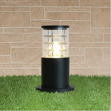 Наземный низкий светильник Elektrostandard Techno 1508 TECHNO black черный Наземный низкий светильник Elektrostandard Techno 1508 TECHNO black черный