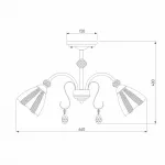 Потолочная люстра 30155/5