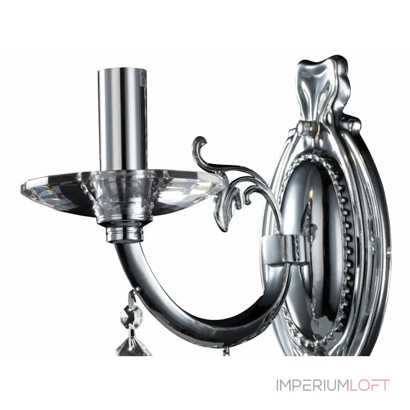 Бра Osgona Stregaro 694614 Цвет арматуры хром Цвет плафонов прозрачный от ImperiumLoft
