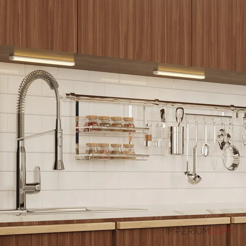 Модульный светильник Gauss Ir C 9020531235 Цвет арматуры серебро Цвет плафонов белый от ImperiumLoft