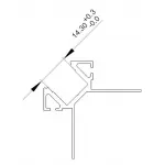 Профиль накладной  Deko-Light 975381 от ImperiumLoft