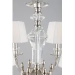 Подвесная люстра Aployt Jula APL.707.03.06 Цвет арматуры хром Цвет плафонов белый от ImperiumLoft