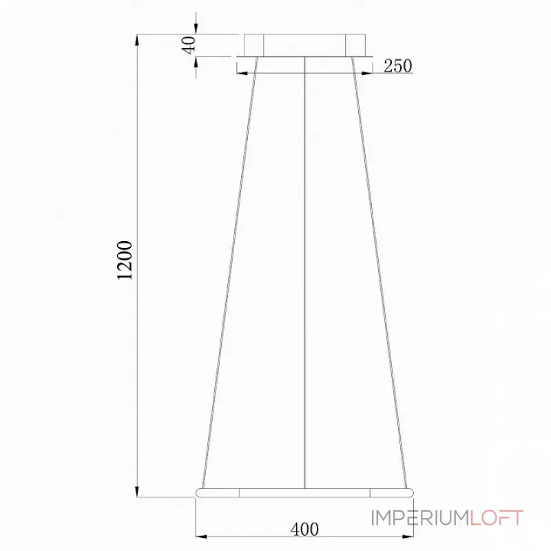 Подвесной светильник Donolux 111024 S111024/1SQ 30W Black Out