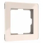 Рамка на 1 пост Werkel Acrylic айвори W0012743 от ImperiumLoft