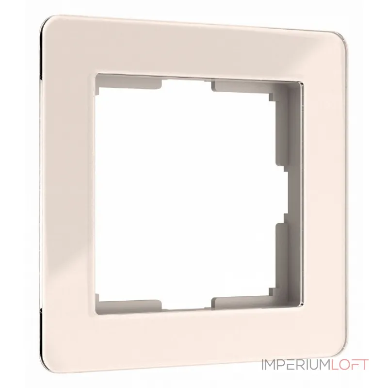 Рамка на 1 пост Werkel Acrylic айвори W0012743 от ImperiumLoft Рамка на 1 пост Werkel Acrylic айвори W0012743 от ImperiumLoft