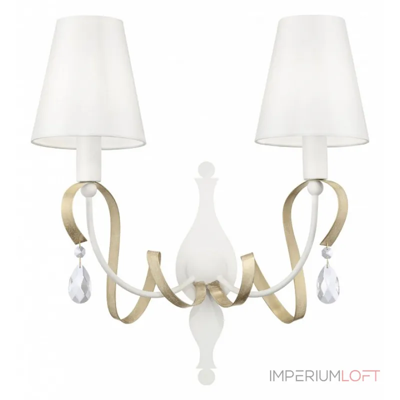 Бра Maytoni Intreccio ARM010-02-W Цвет арматуры белый Цвет плафонов белый от ImperiumLoft Бра Maytoni Intreccio ARM010-02-W Цвет арматуры белый Цвет плафонов белый от ImperiumLoft