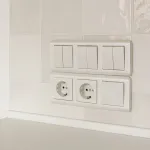 Выключатель проходной двухклавишный без рамки Werkel W112 3 W1122013 от ImperiumLoft