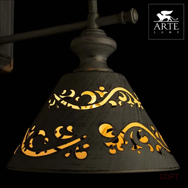 Бра Arte Lamp Kensington A1511AP-1WG Цвет арматуры белый Цвет плафонов белый от ImperiumLoft Бра Arte Lamp Kensington A1511AP-1WG Цвет арматуры белый Цвет плафонов белый от ImperiumLoft