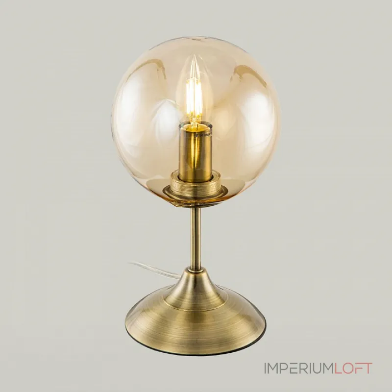 Настольная лампа декоративная Citilux Томми CL102813 Цвет арматуры бронза Цвет плафонов кремовый от ImperiumLoft