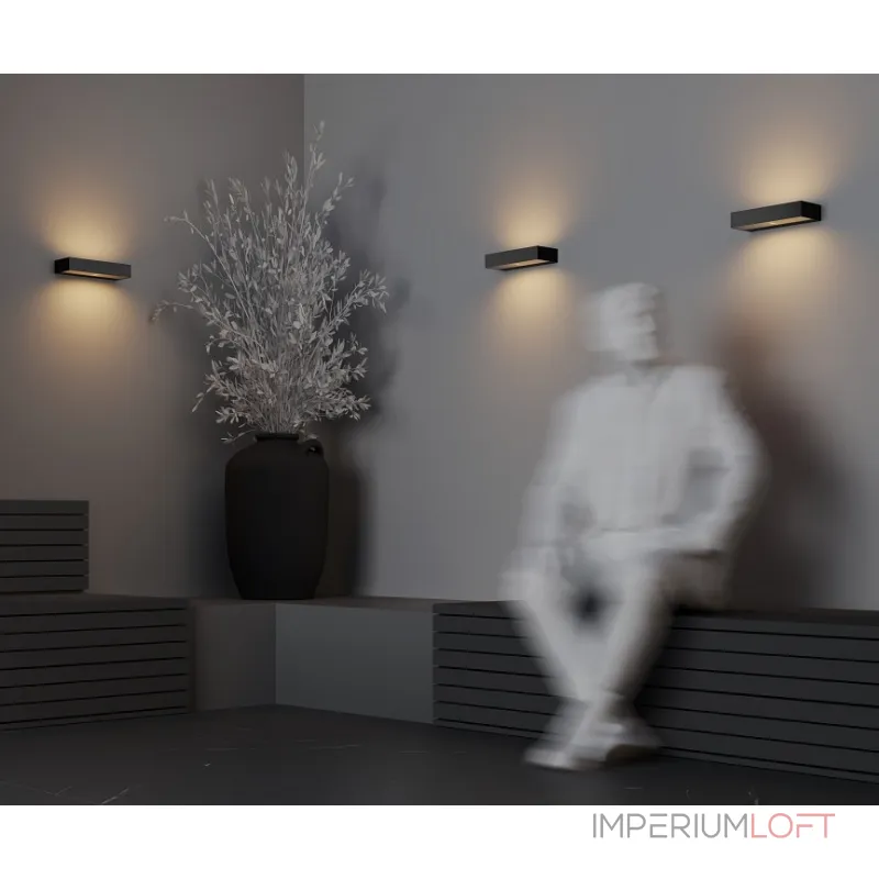 Накладной светильник Maytoni Lot O428WL-L20GF3K от ImperiumLoft