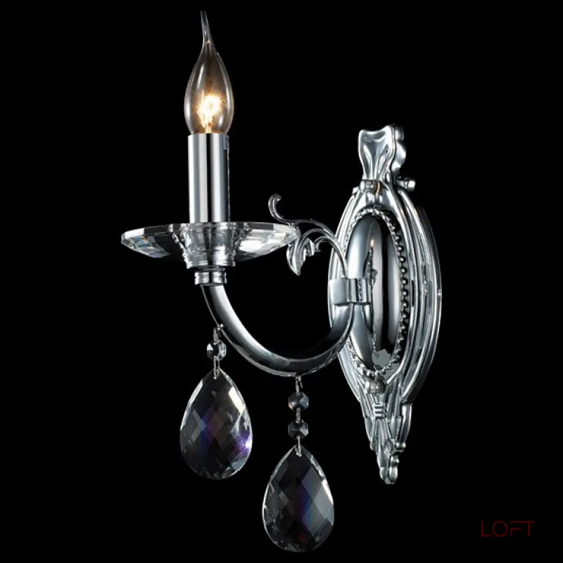 Бра Osgona Stregaro 694614 Цвет арматуры хром Цвет плафонов прозрачный от ImperiumLoft