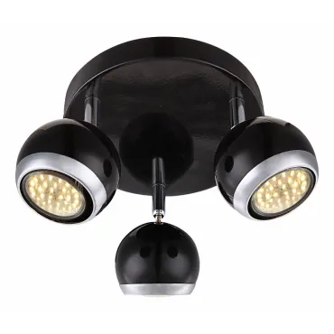 Спот Globo Oman 57884-3 Цвет арматуры хром Цвет плафонов хром