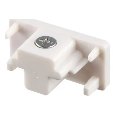 Заглушка для трека Novotech 135016 Цвет арматуры белый Заглушка для трека Novotech 135016 Цвет арматуры белый