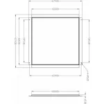 Рамка на 1 светильник Deko-Light 930231 Цвет арматуры белый от ImperiumLoft