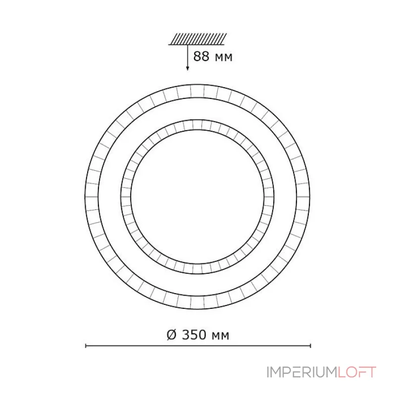 Потолочный светильник Sonex Floors 2041/DL Потолочный светильник Sonex Floors 2041/DL