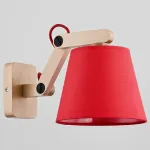 Бра Alfa Joga Red 22240 Цвет арматуры черный Цвет плафонов красный от ImperiumLoft