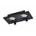 Встраиваемый светильник Donolux DL1841 DL18412/02TSQ Black от ImperiumLoft