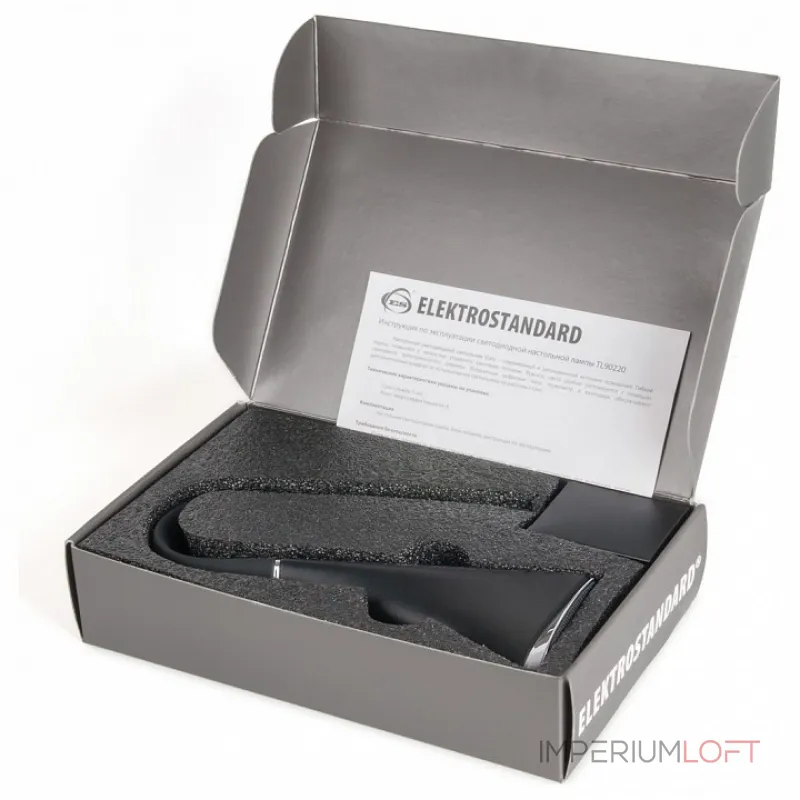 Настольная лампа офисная Elektrostandard Elara a037526 Цвет плафонов черный Цвет арматуры черный от ImperiumLoft Настольная лампа офисная Elektrostandard Elara a037526 Цвет плафонов черный Цвет арматуры черный от ImperiumLoft