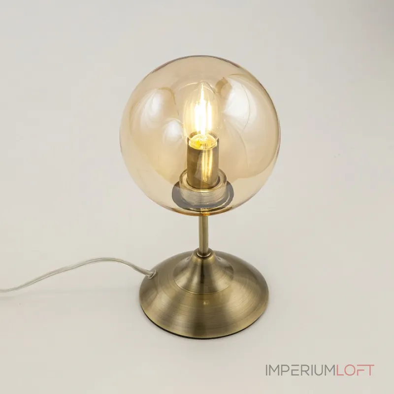 Настольная лампа декоративная Citilux Томми CL102813 Цвет арматуры бронза Цвет плафонов кремовый от ImperiumLoft