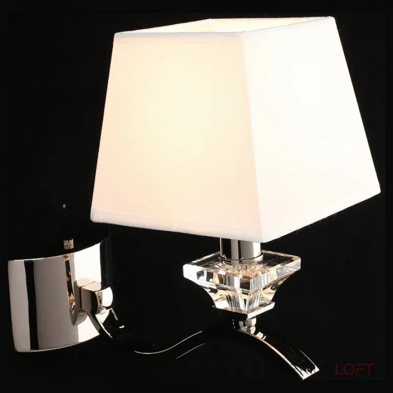 Бра Aployt Emilia APL.723.01.01 Цвет арматуры никель Цвет плафонов белый от ImperiumLoft