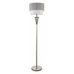 Торшер Maytoni Lillian H311-FL-01-G Цвет арматуры серебро Цвет плафонов серый от ImperiumLoft