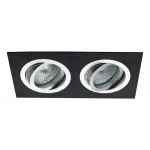 Встраиваемый светильник Donolux SA152 SA1522-Alu/Black от ImperiumLoft